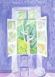Cedars Through the Window, 1987